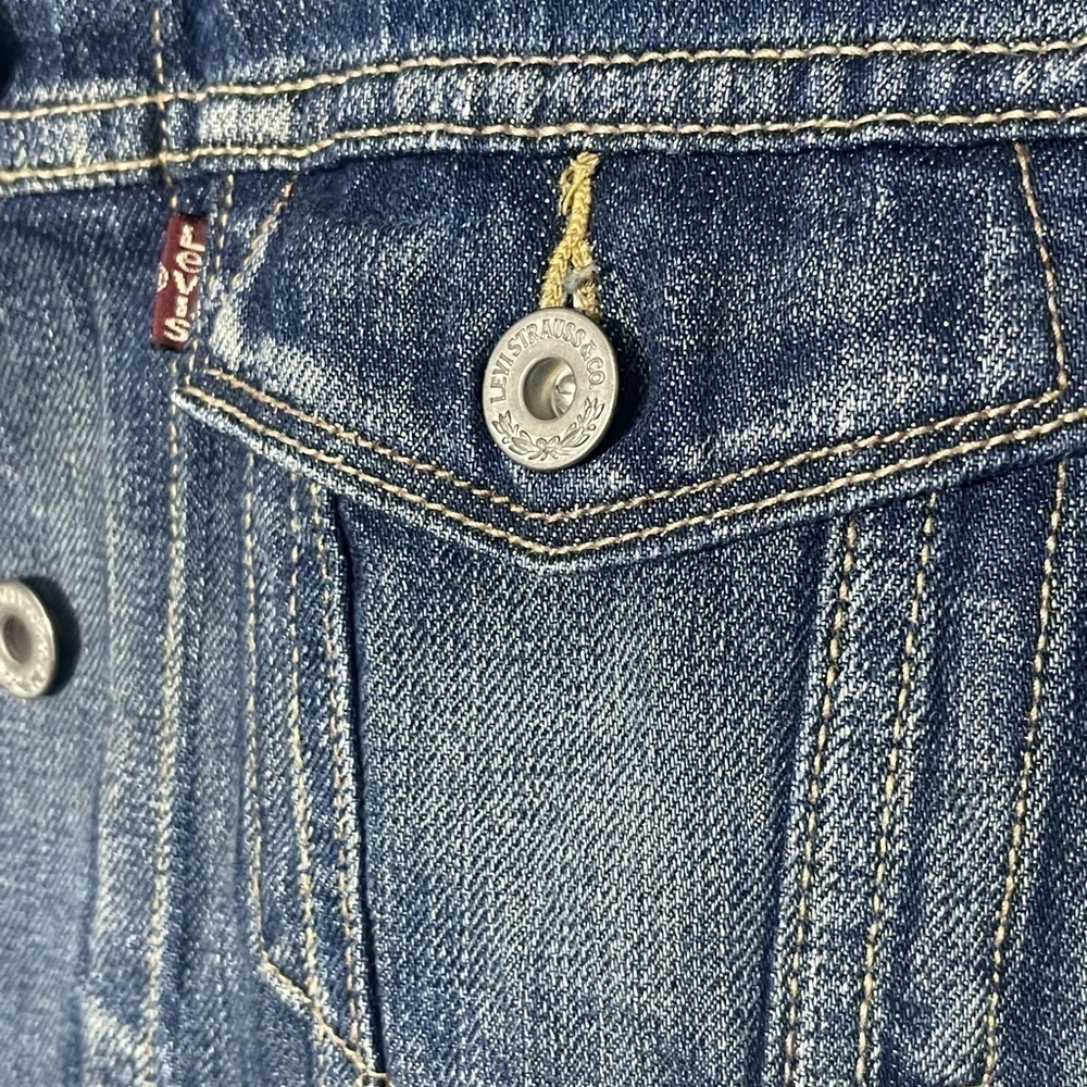 𝅺levi’s Trucker Jacket size XS - Picture 6 of 6